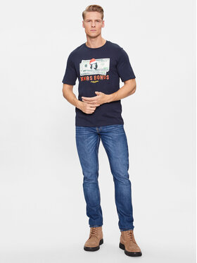 Jack&Jones T-shirt 12246605 Tamnoplava Standard Fit