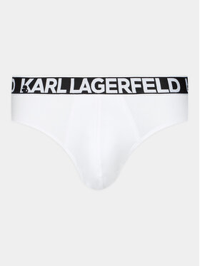 KARL LAGERFELD Set Od 3 Para Muških Slip Gaća Full Elastic Brief Set (3X) 235M2114 Crna