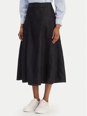 Tommy Hilfiger Tommy Hilfiger Gonna di jeans WW0WW47730 Blu scuro Regular Fit