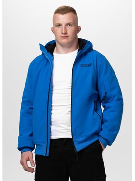 PITBULL PITBULL Kurtka zimowa MIDWAY II Niebieski Regular Fit