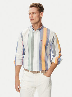 Tommy Hilfiger Tommy Hilfiger Camicia Heritage Oxford MW0MW43354 Bianco Regular Fit