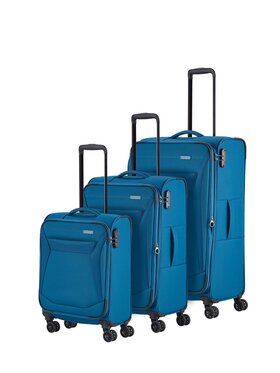 Travelite Travelite Komplet walizek 279918 Błękitny