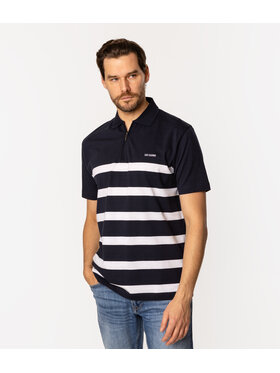 Lee Cooper Lee Cooper Polo TOLFE 5036 Granatowy Regular Fit