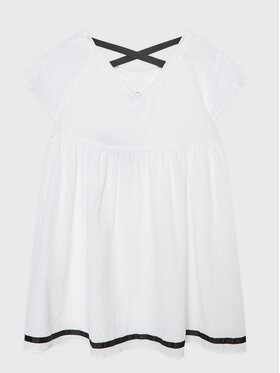 United Colors Of Benetton United Colors Of Benetton Ljetna haljina 4O9TCV013 Bijela Regular Fit