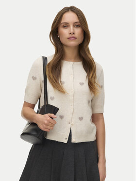 Vero Moda Vero Moda Kardigan Doffy 10330795 Béžová Regular Fit