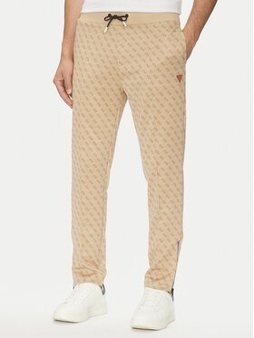 Guess Guess Спортивні штани Korbin Z2BB05 FL04Q Бежевий Regular Fit