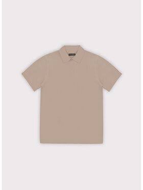 Pako Lorente Pako Lorente Polo P26SF-TX-017 Beżowy Classic Fit