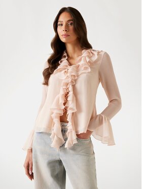 Guess Guess Top 175751 Różowy Classic Fit