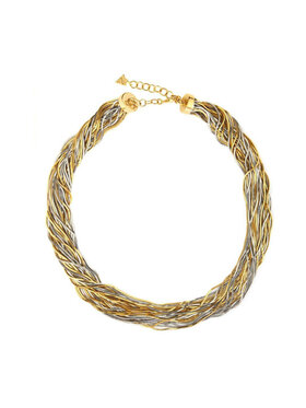 Guess Guess Naszyjnik JUBN04442JWYGRHT/U Złoty