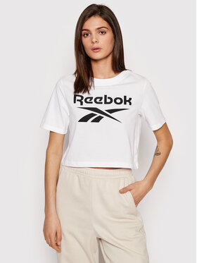 Reebok Reebok Футболка Identity HA5739 Білий Slim Fit