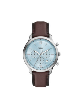 Fossil Fossil Zegarek Neutra Chronograph FS6109 Brązowy