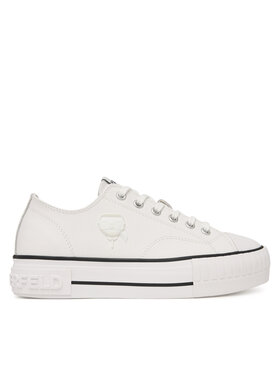KARL LAGERFELD KARL LAGERFELD Trampki Kampus Max KL60426 Biały