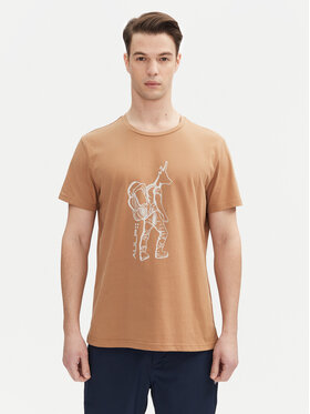 Aulp Aulp T-Shirt Ticco Orange Regular Fit