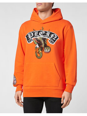 PHILIPP PLEIN PHILIPP PLEIN Felpa 4905 Arancione Regular Fit