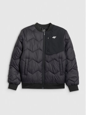 4F 4F Kurtka puchowa OUTERWEAR Czarny Regular Fit