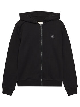 Calvin Klein Jeans Calvin Klein Jeans Sweatshirt Mini Badge IU0IU00707 D Schwarz Regular Fit