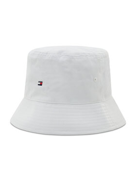 Tommy Hilfiger Tommy Hilfiger Hut Bucket Essential Flag AW0AW11673 Weiß