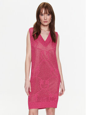 Pinko Pinko Trikotāžas kleita 100631 A0K2 Rozā Regular Fit