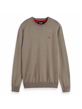 Scotch & Soda Scotch & Soda Sweter 27148 Brązowy Casual Fit