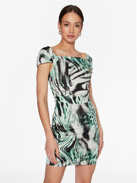 Marciano Guess Marciano Guess Rochie de zi Feline 3GGK45 6130A Verde Slim Fit