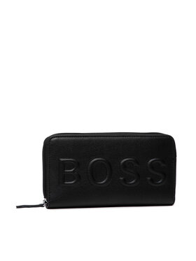 Boss Boss Nagy női pénztárca Taylor Ziparound 50461173 10238871 01 Fekete