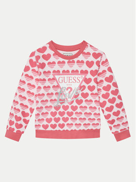 Guess Guess Sweatshirt K5RQ01 KA6R4 Rosa Regular Fit