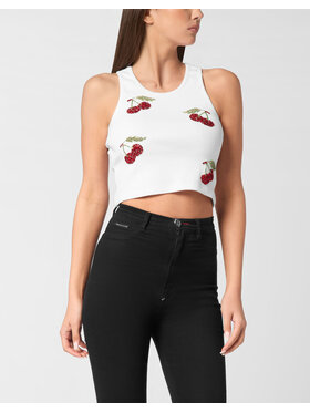 PHILIPP PLEIN PHILIPP PLEIN Smanicato 24205 Bianco Skin Tight Fit