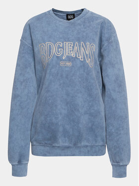 BDG Urban Outfitters BDG Urban Outfitters Džemperis Chain Stitch Acid 77098986 Mėlyna Baggy Fit