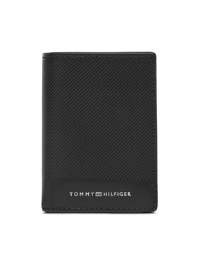 Tommy Hilfiger Tommy Hilfiger Велике Чоловіче Портмоне Th Foundation Bifold AM0AM13511 Чорний