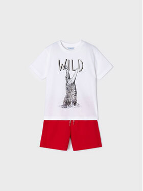 Mayoral Mayoral Set tricou și pantaloni scurți 3674 Colorat