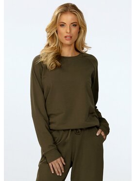 DKaren Sport DKaren Sport Bluza Wenezja Khaki Relaxed Fit