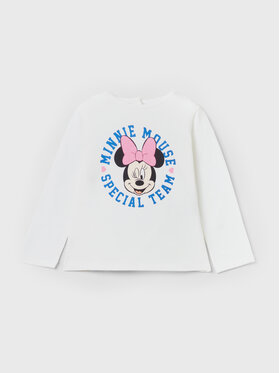 OVS OVS Majica DISNEY 1613449 Bijela Regular Fit