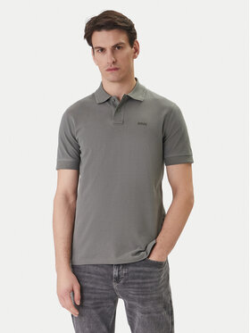 BOSS BOSS Majica Tales 50508584 Siva Regular Fit