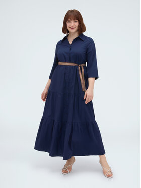 Fiorella Rubino Fiorella Rubino Abito da sera 7048T001779N034 Blu A-Line Fit