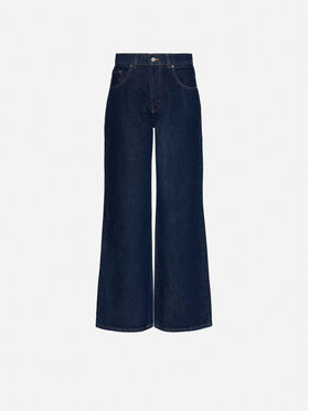 La Mania La Mania Jeansy JONELLE Granatowy Basic Fit