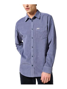 Wrangler Wrangler Koszula 112357218 Niebieski Regular Fit