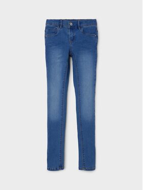 NAME IT NAME IT Džínsy 13208871 Modrá Skinny Fit