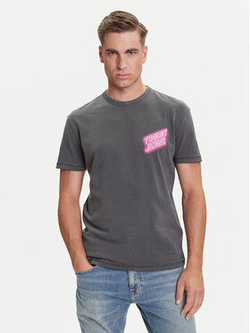 Tommy Jeans Tommy Jeans T-Shirt Novelty DM0DM21829 Szary Regular Fit