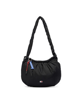 Tommy Jeans Tommy Jeans Geantă Tjw Icon Charms Hobo AW0AW18783 Negru