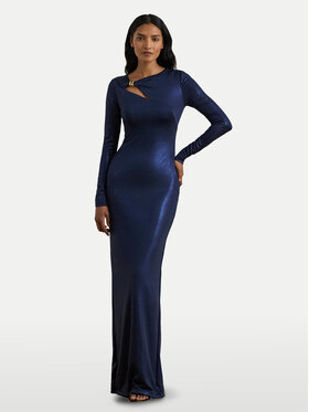 LAUREN RALPH LAUREN LAUREN RALPH LAUREN Sukienka wieczorowa 253P03589003 Granatowy Slim Fit