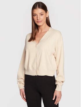 Outhorn Outhorn Kardigán TSWEF001 Béžová Regular Fit
