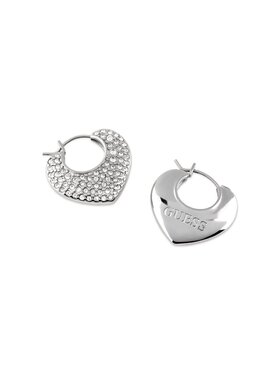 Guess Guess Kolczyki JUBE05207JW Srebrny