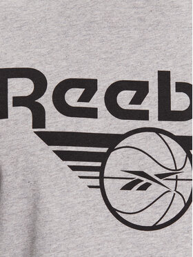 Reebok T-shirt Basketball IL4423 Siva Regular Fit