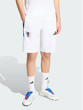 adidas adidas Szorty sportowe 162150 Biały Regular Fit