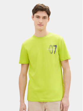 Tom Tailor Denim Tom Tailor Denim T-Shirt 1040838 Πράσινο Regular Fit