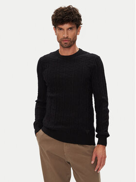 Guess Guess Sweter M5YR07 Z3FC2 Czarny Regular Fit