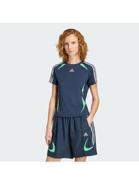 adidas adidas T-Shirt 161999 Błękitny Slim Fit