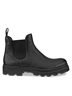 ECCO ECCO Členková obuv s elastickým prvkom Grainer M 21475401001 Čierna