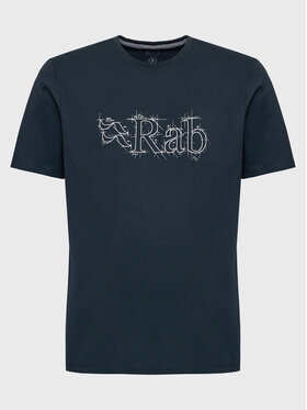Rab Rab T-särk Stance Stretch QCB-33-BE Tumesinine Regular Fit