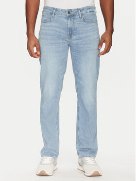 Guess Guess Blugi M5GAN2 D5MZ3 Albastru deschis Slim Fit